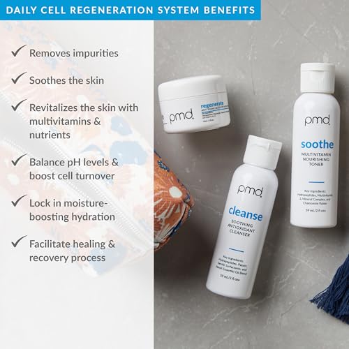 PMD Personal Microderm Elite Pro – At-Home Microdermabrasion Kit for Face & Body with Exfoliating Crystals, Vacuum Suction & 3 Speeds