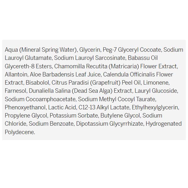 AHAVA Clineral Body Cleansing Foam, 6.8 oz – Refreshing Foam with Osmoter, Grapefruit & Dunaliella Algae for Hydration & Soothing Skin