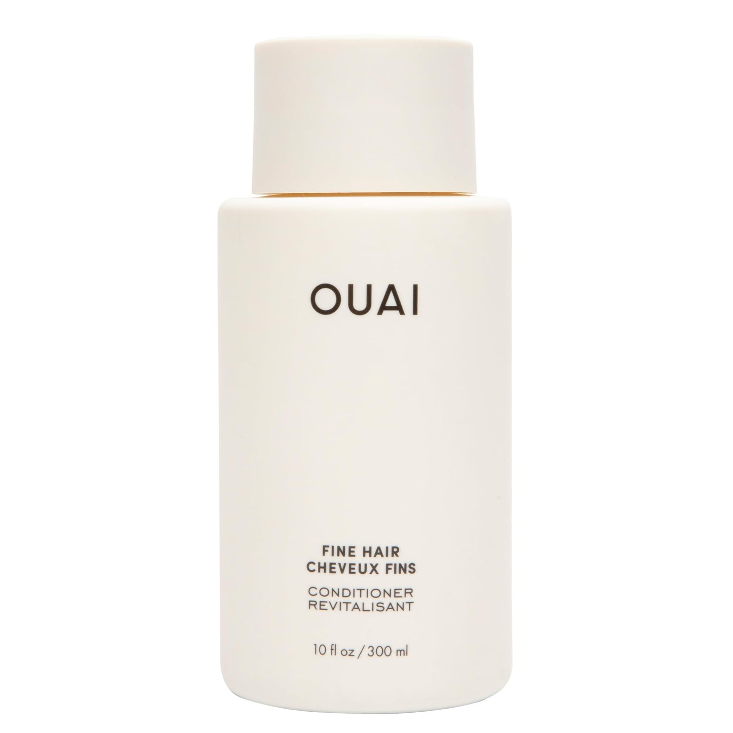 OUAI Fine Hair Conditioner, Volumizing with Keratin, Biotin & Chia Seed Oil, Adds Softness & Bounce, Paraben & Sulfate Free, 10 Oz