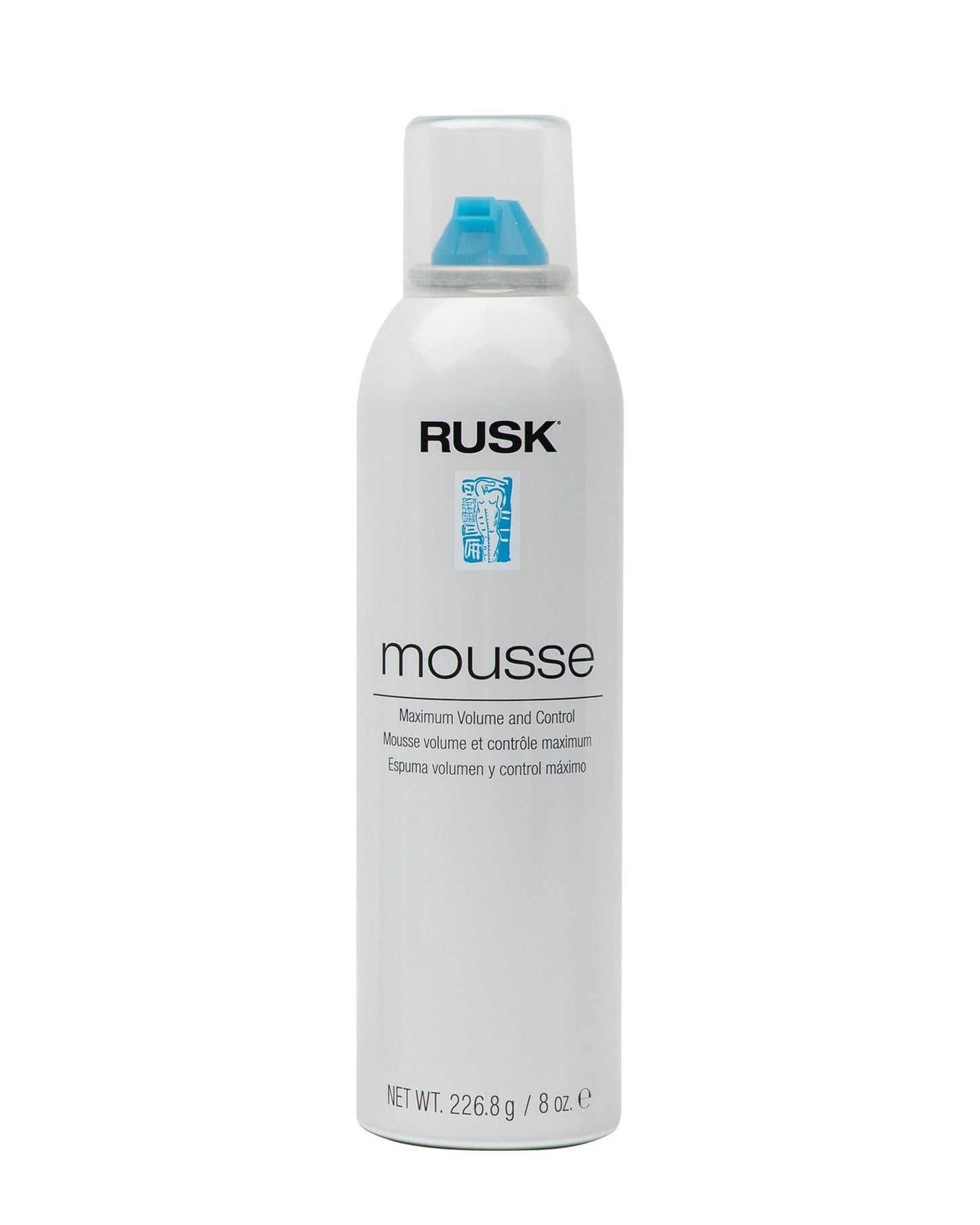 RUSK Designer Collection Mousse Maximum Volume and Control, Firm-Holding Styling Mousse, 8.8 oz