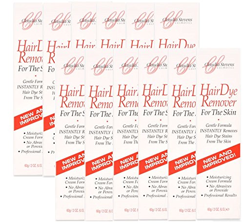 (12 PACKS) Claudia Stevens Hair Dye Remover For The Skin 2oz Deal Package, Hair Color Remover
