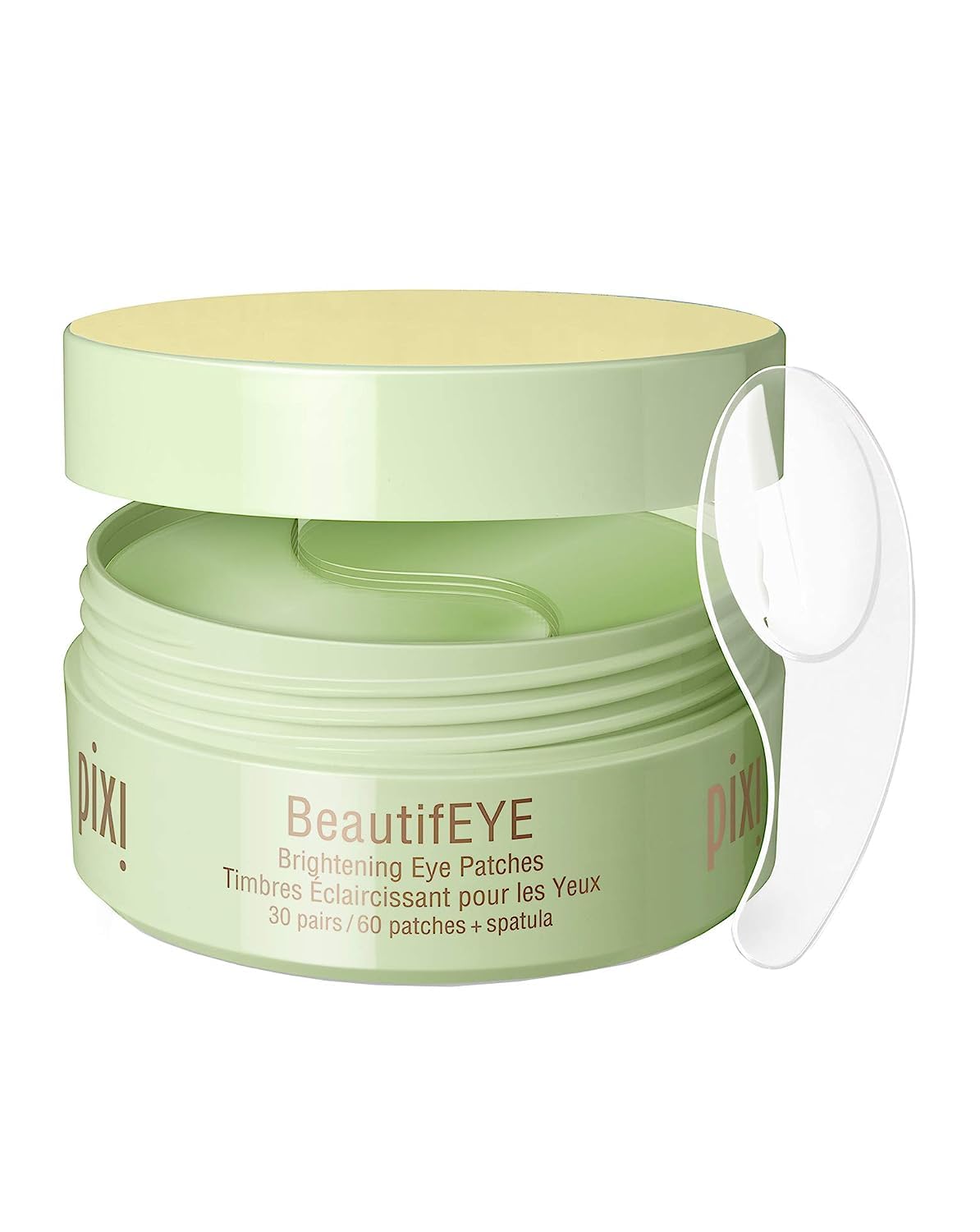 Pixi BeautifEYE Hydrogel Under-Eye Patches | Refreshing Eye Patches For Dark Circles | Brighten & Hydrate Under Eyes | 30 Pairs / 60 Patches