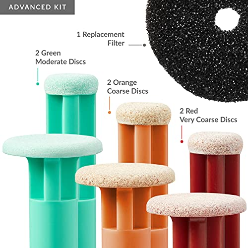 PMD Personal Microderm Replacement Discs - Includes 6 Discs and 1 Filter - For Use With Classic, Plus, Pro, Man, and Elite