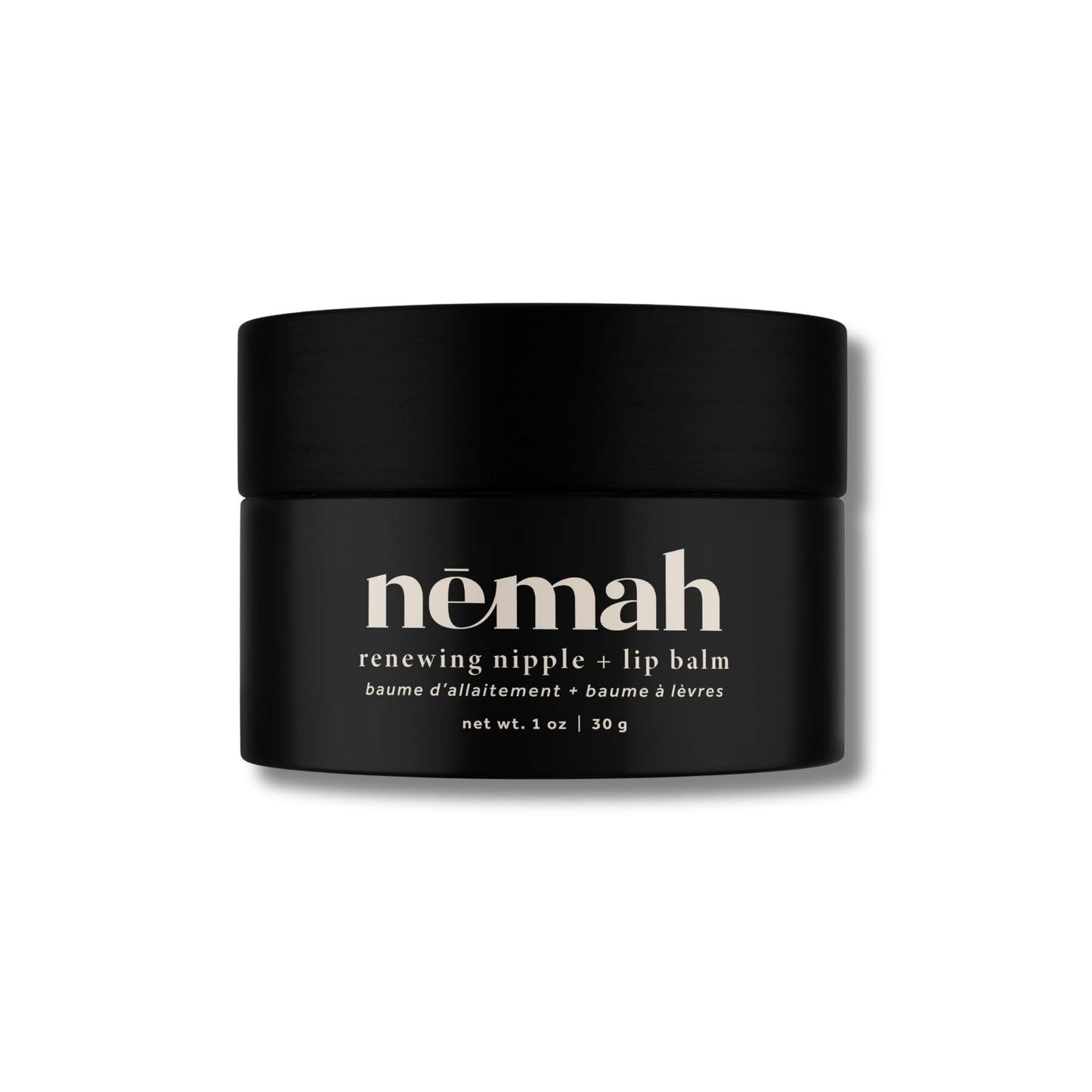 Nemah Organic Nipple Balm – 2-in-1 Nursing Cream & Lip Balm, Safe for Breastfeeding, Non-Greasy, Vegan & Cruelty-Free, 1 oz