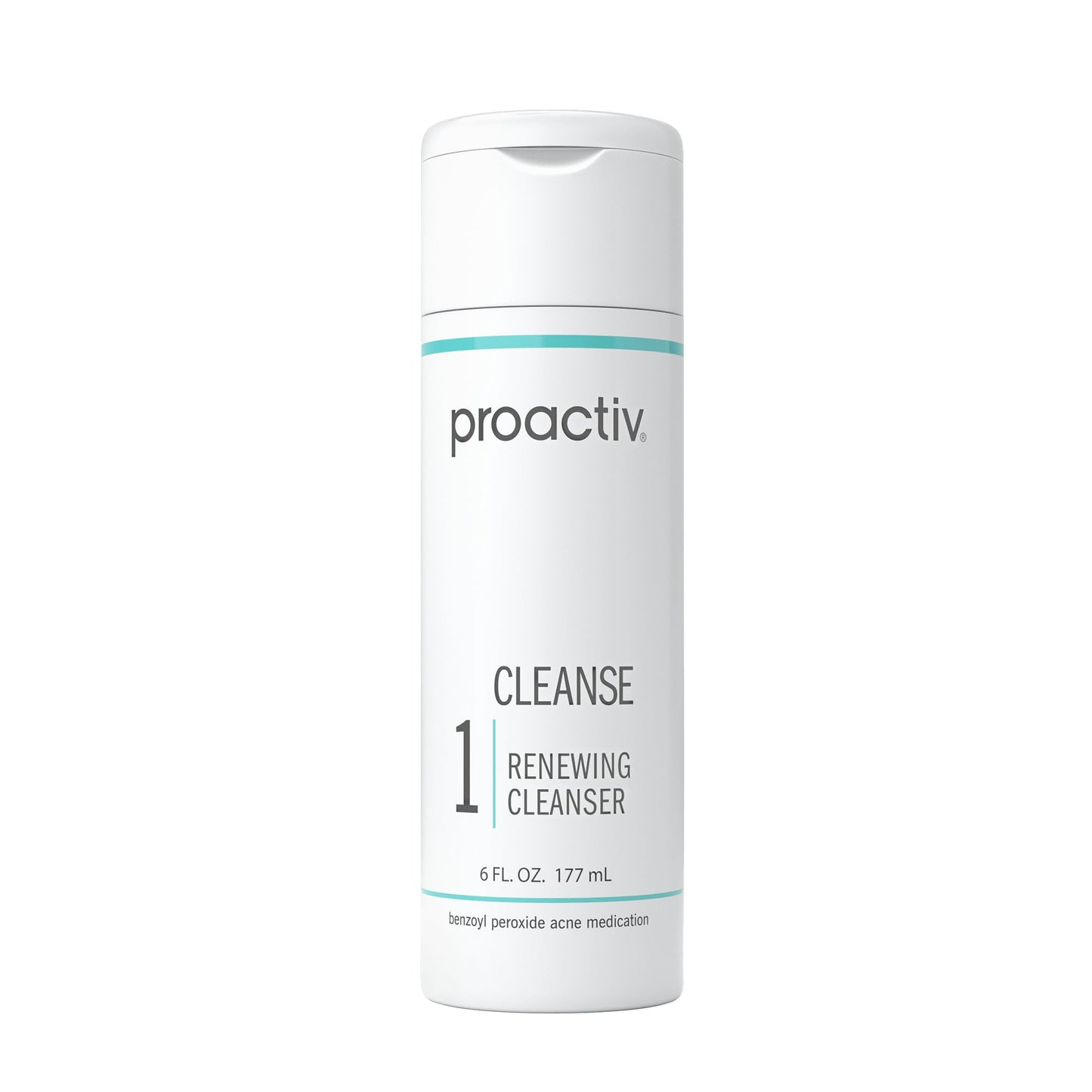 Proactiv Acne Cleanser with Benzoyl Peroxide & Hyaluronic Acid - Daily Exfoliating Face Wash & Acne Treatment, 90-Day Supply, 6 oz