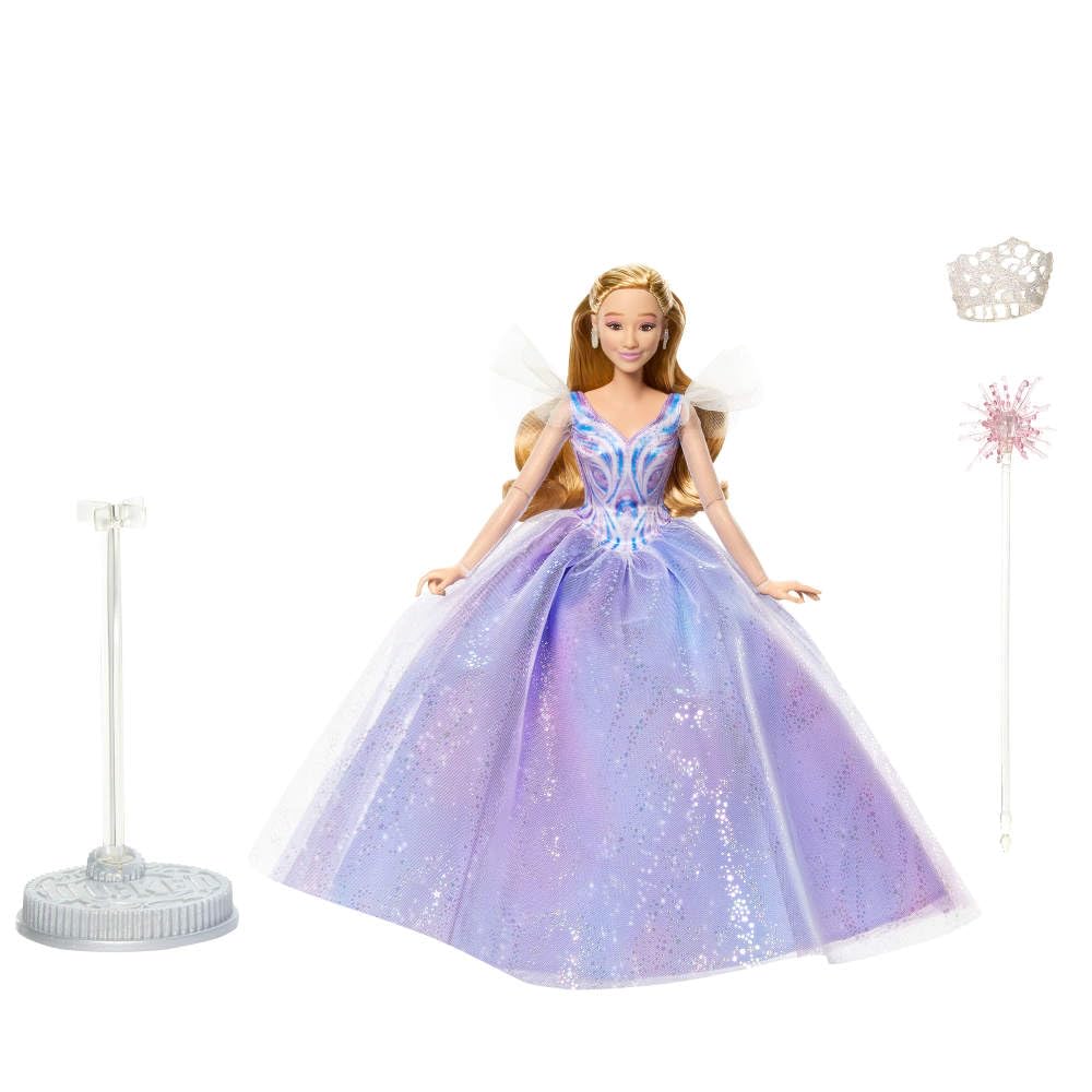 Mattel Universal Pictures' Wicked: for Good Deluxe Glinda Fashion Doll with Removable Outfit & 3 Accessories, Inspired by The Movie