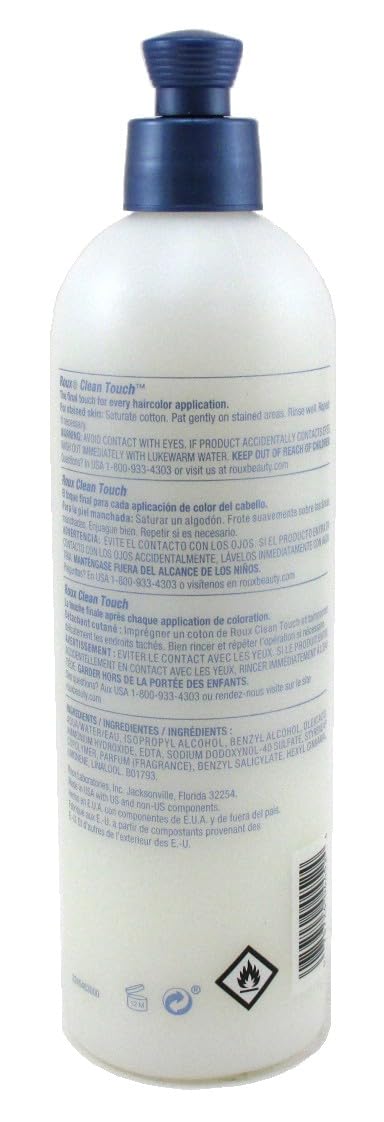 Roux Clean Touch Hair Color Stain Remover 11.8 Oz
