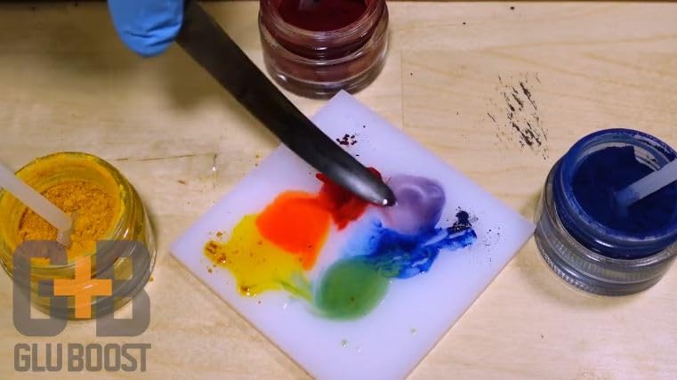 GluBoost MasterTint Red – Long-Lasting Color Additive for Perfect Color Matching – Works with MasterGlu & Fill n’ Finish Pro – No Solvent Needed