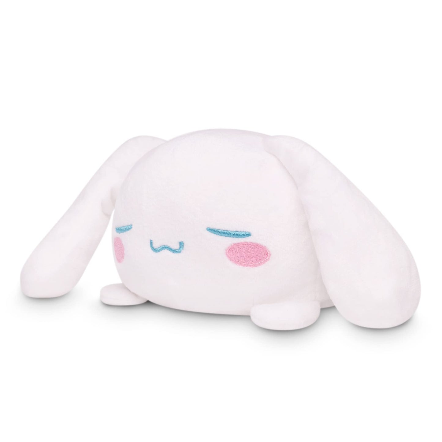 TeeTurtle - The Officially Licensed Original Sanrio Plushie - Cinnamoroll - Cute Sensory Fidget Stuffed Animals That Show Your Mood