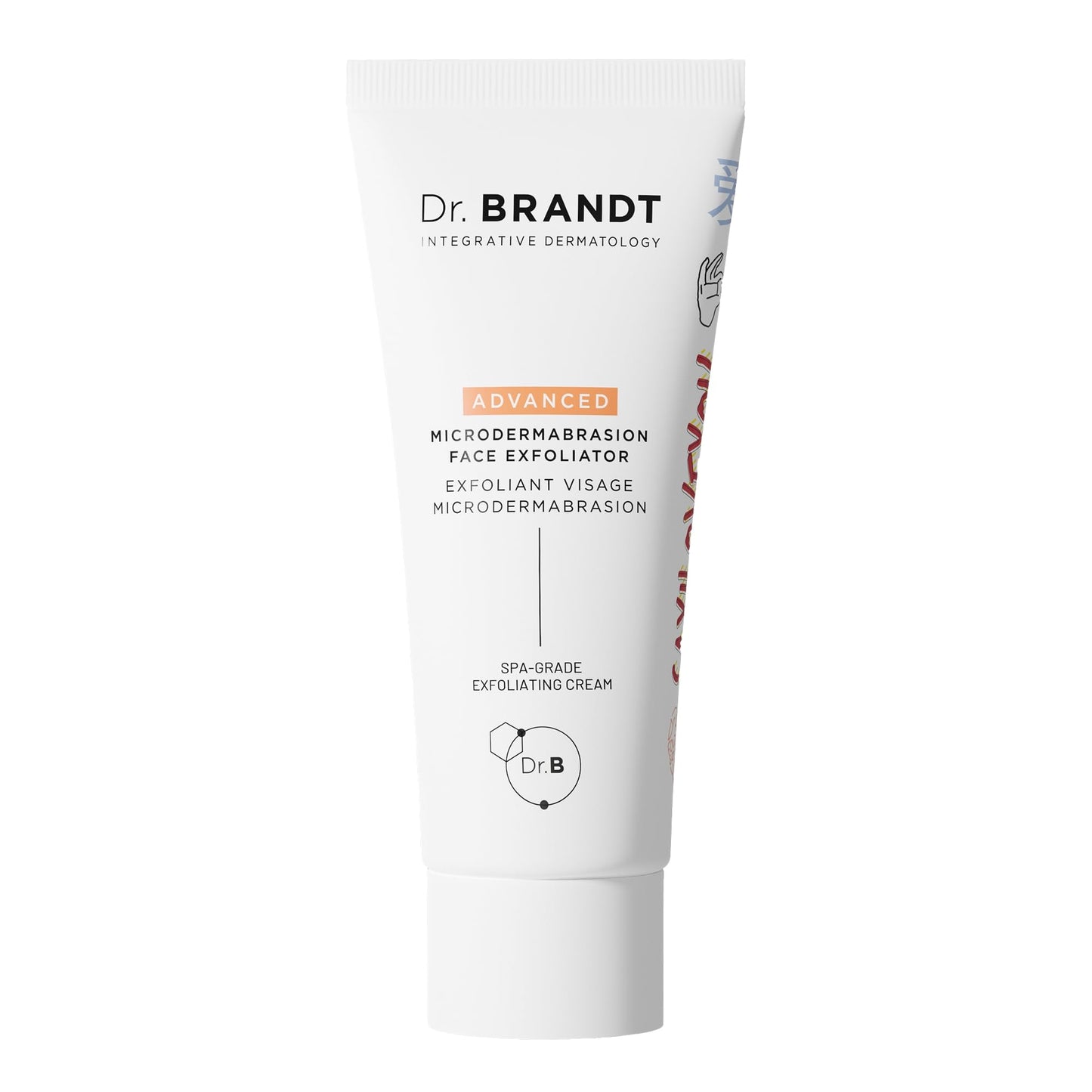 Dr. Brandt Advanced Microdermabrasion Face Exfoliator - Refines Texture, Minimizes the Look of Fine Lines & Enhances Overall Skin Tone - 2 oz