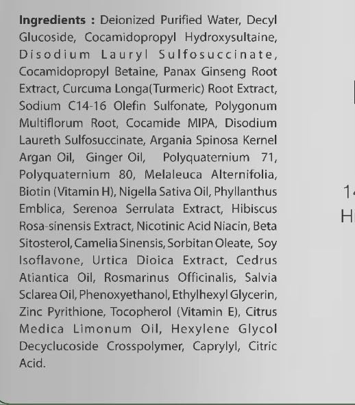 First Botany Hair Regrowth & Anti Hair Loss Shampoo 16 fl oz – DHT Blocker, Hydrating, Detoxifying & Volumizing Formula for Men & Women