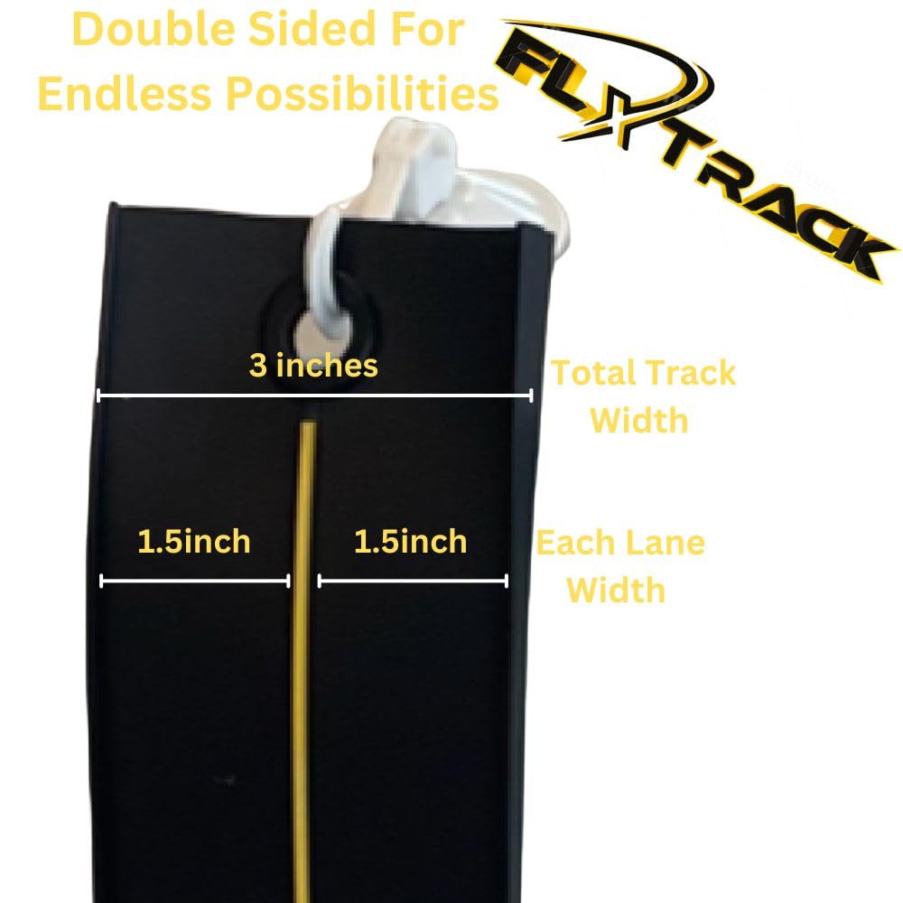 FLXTRACK Flexible Race Car Track Set – 2 Small Cars, Pressure Suction Cups, 2-Lane Slot Track, Zip-Up Bag, 5+ Meters Double-Sided, Montessori Toy