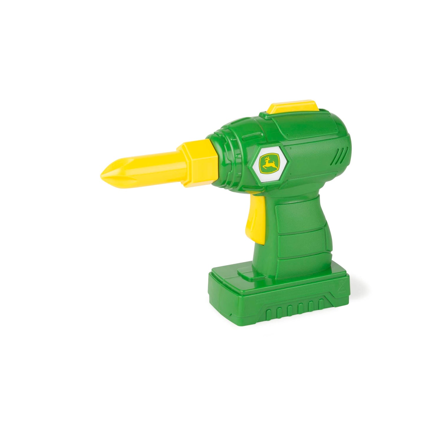 BUILD-A-BUDDY John Deere Tractor Take-Apart Toy with Drill, 16 STEM Pieces, Toddler Building & Tool Toy for Kids 3+