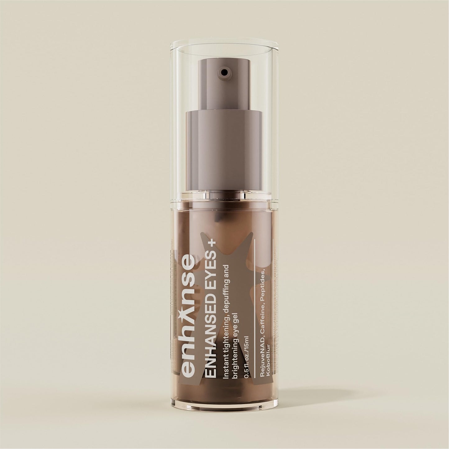 Enhanse Men’s Under Eye Gel – Caffeine, Peptides & RejuveNAD for Brightening, Depuffing, Tightening, Dark Circles & Fine Lines, 0.5 fl oz