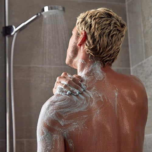 Dove Men+Care Eucalyptus Body & Face Scrub – Deeply Exfoliating, Hydrating & Nourishing, 100% Gentle, No Sulfates or Parabens, 9 oz