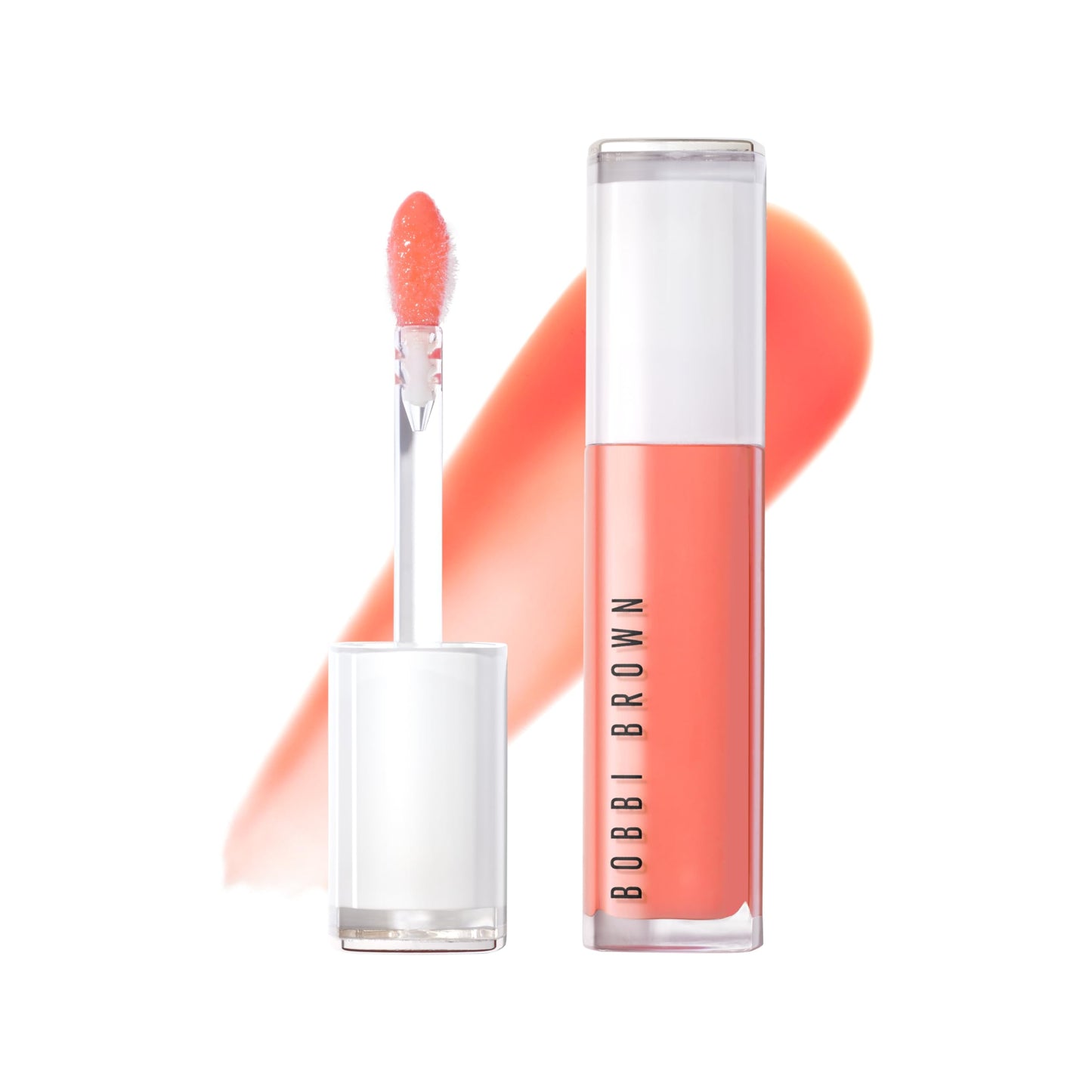 Bobbi Brown Extra Plump Lip Serum | Hydrating, Conditioning, Lip-Plumping Serum | With Botanical Oils & Hyaluronic Acid, 0.2 Fl Oz, Bare Peach