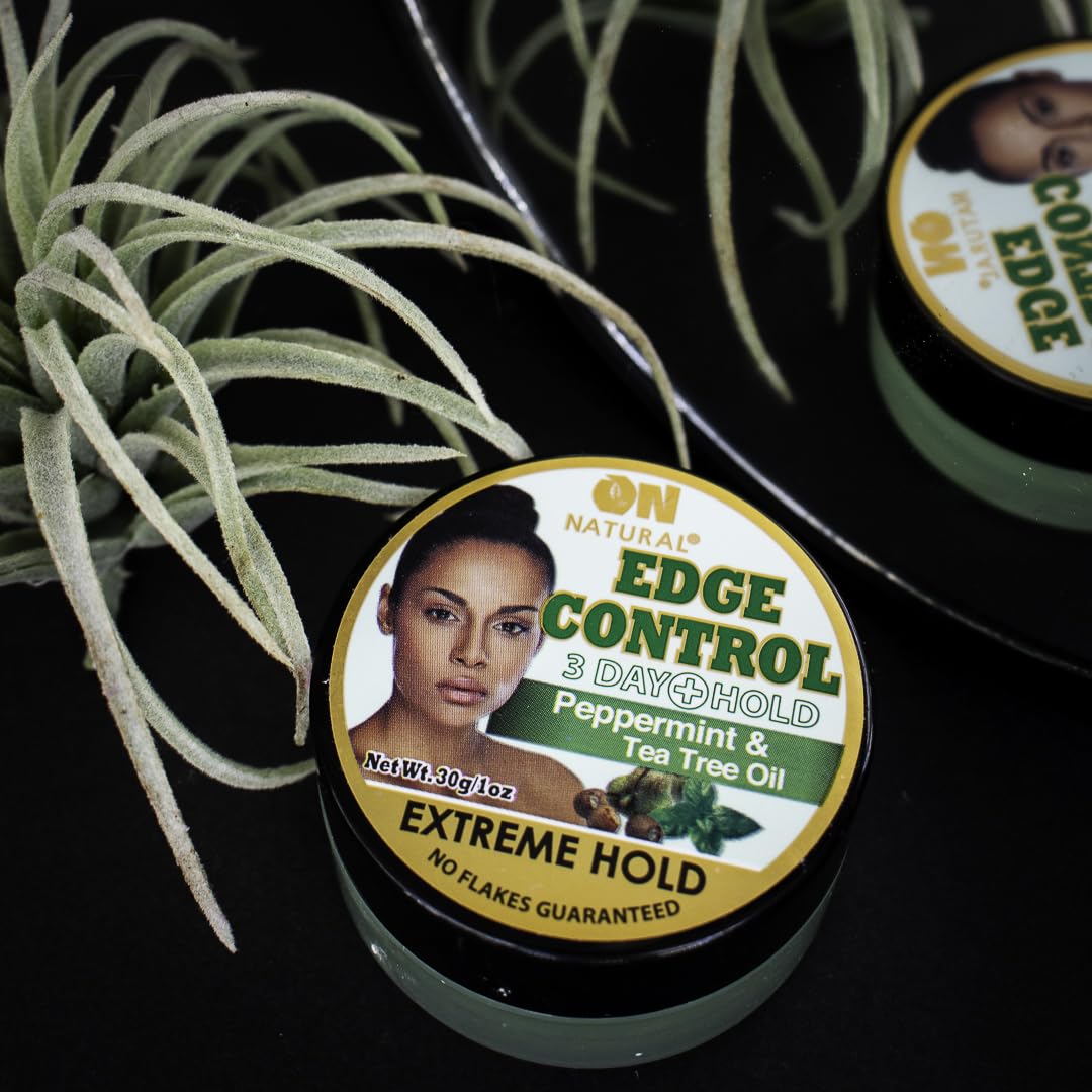On Natural Edge Control Extreme Hold-Peppermint and Tea Tree Oil (3.4oz)