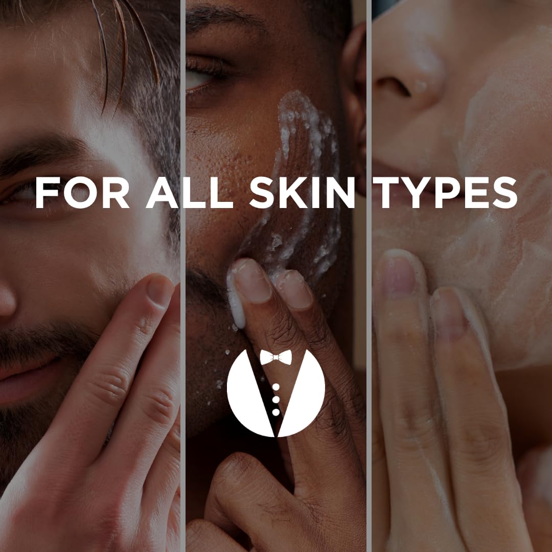 GROOM 3-in-1 Hair, Face & Body Wash for Men – Plant-Based Cleanser with Organic Aloe & Essential Oils – Gentle, Fresh Scent, 12 oz