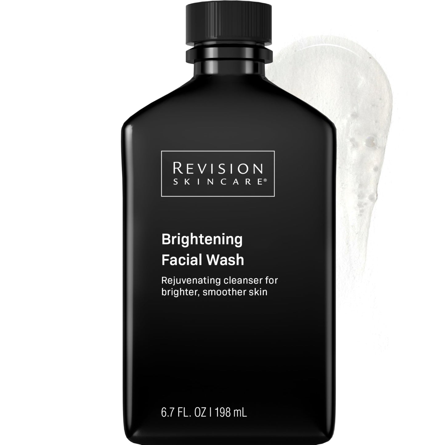 Revision Skincare Brightening Facial Wash, Exfoliating Face Cleanser with Vitamin C and Vitamin E, 6.7 fl oz