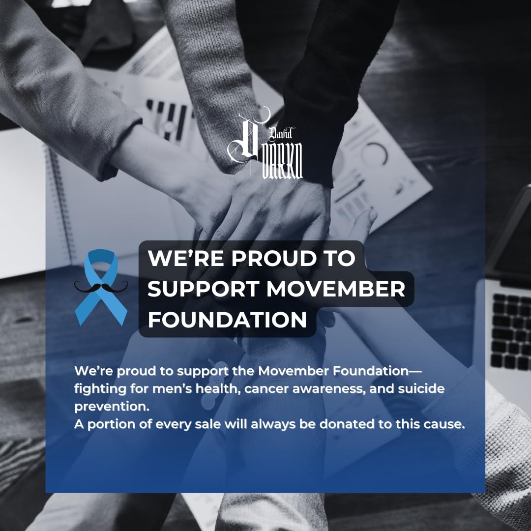 David Darko Hair Clay for Men – 100% Natural Matte Finish | Medium Hold, Easy to Wash Out | Texturizing & Styling Clay | USA-Formulated 2.82 oz