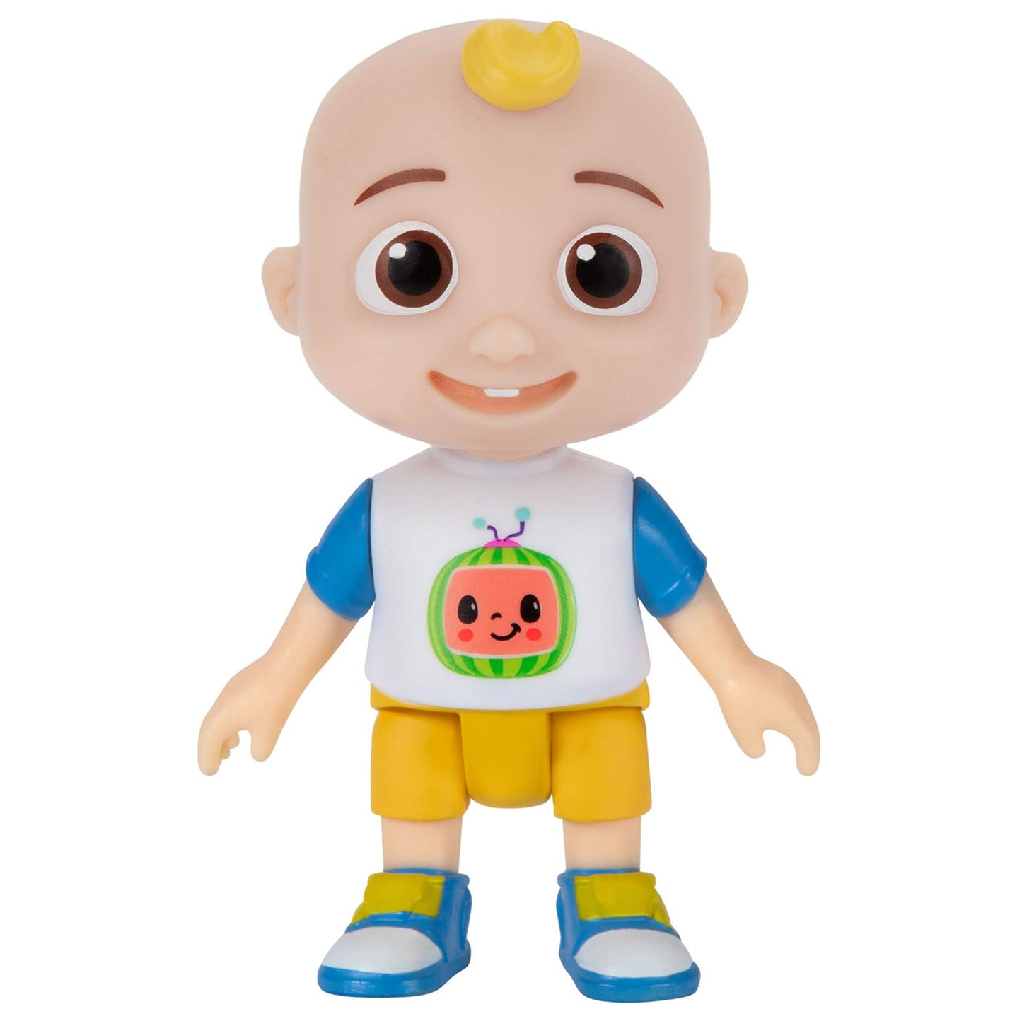 CoComelon Official Friends & Family 6 Figure Pack – Includes Baby JJ (Tee & Onesie), Tomtom, YoYo, Cody & Nina – 3" Character Toys for Toddlers