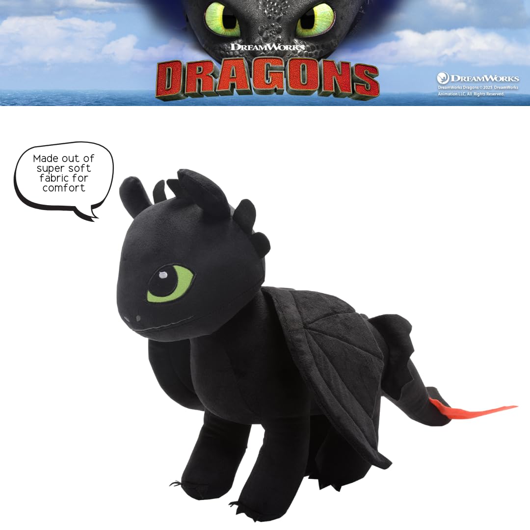 Franco Bedding Super Soft Plush, Standard, How To Train Your Dragon Toothless