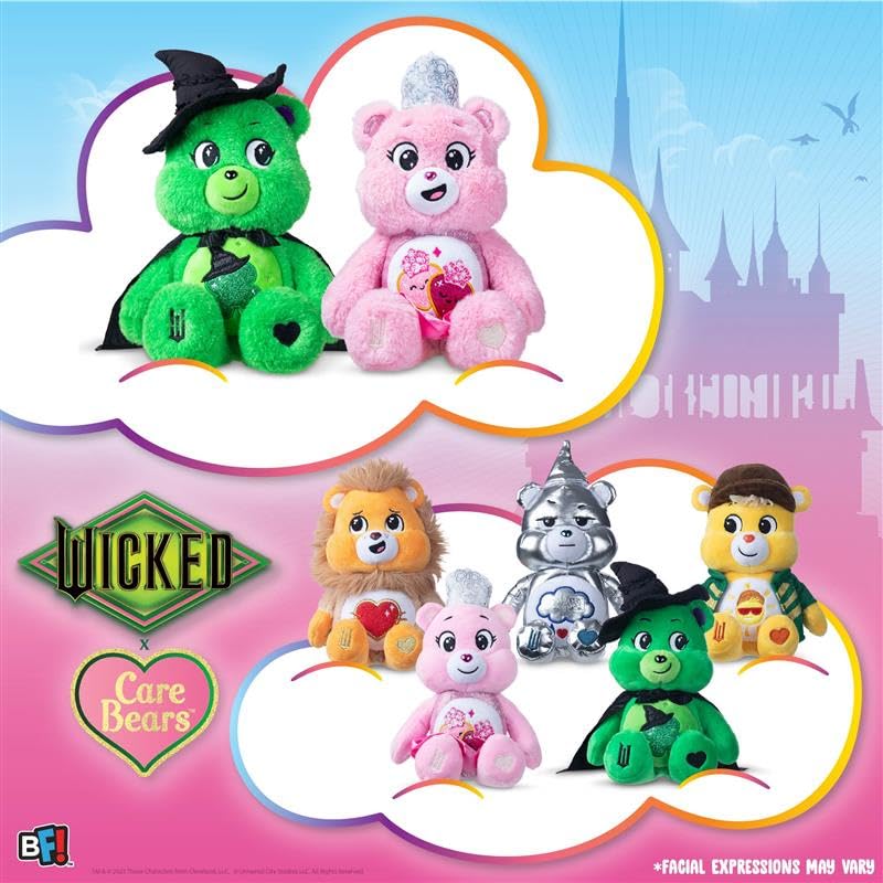 Care Bears - x Wicked Fun Size Plush - Good Luck Bear as Elphaba