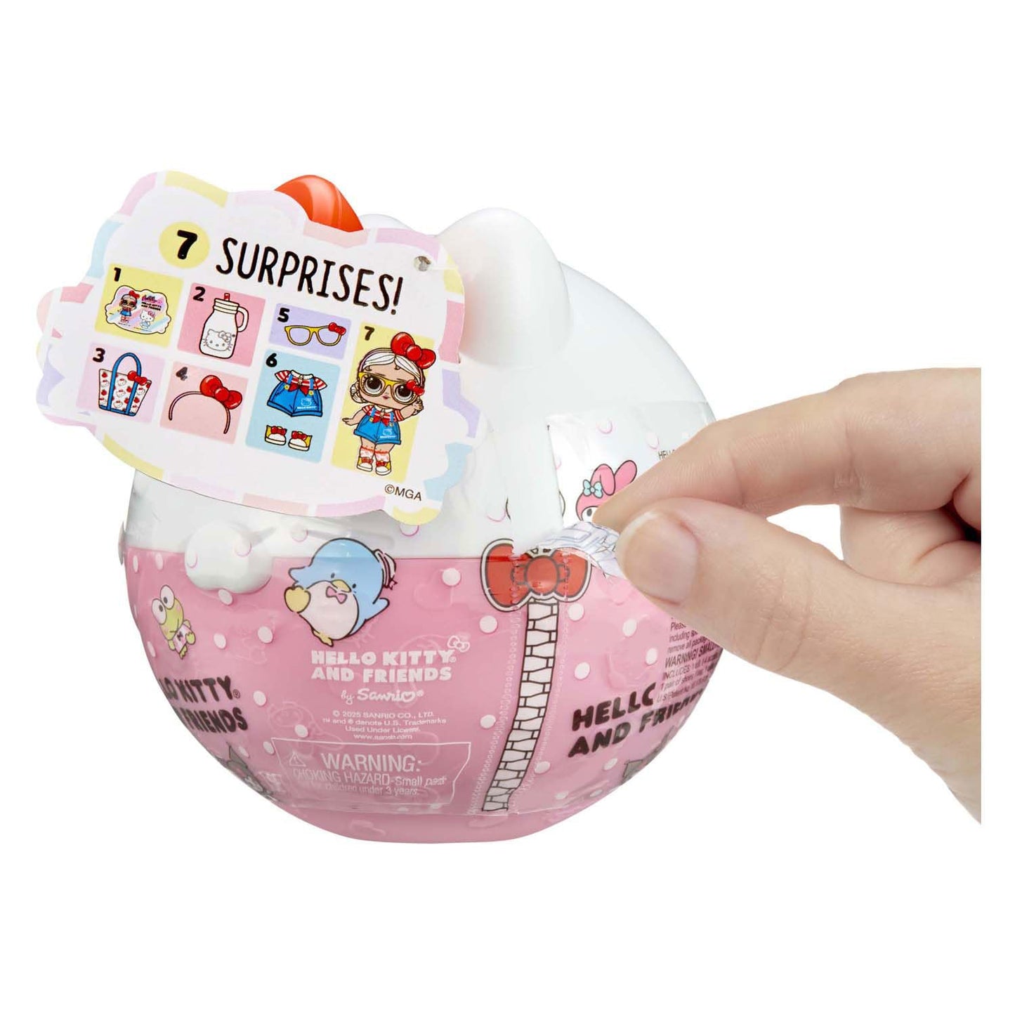 LOL Surprise! Loves Hello Kitty and Friends with 7 Surprises – 8 Limited-Edition Dolls – Great Gift for Kids Ages 4+