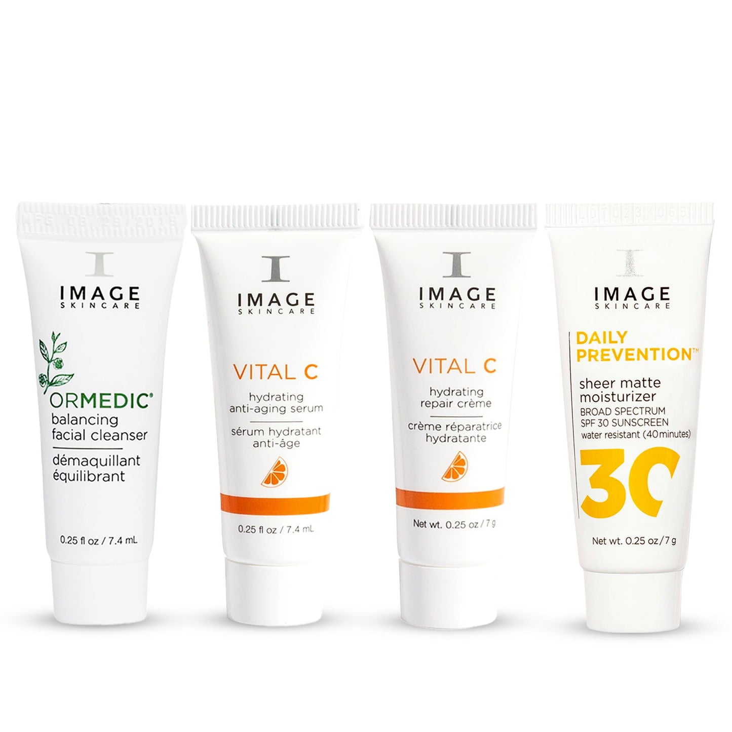 IMAGE Skincare, Five Star Favorites Introductory Skin Care 4 Step Regimen Set for Brighter, Healthier Looking Skin, Discovery Size