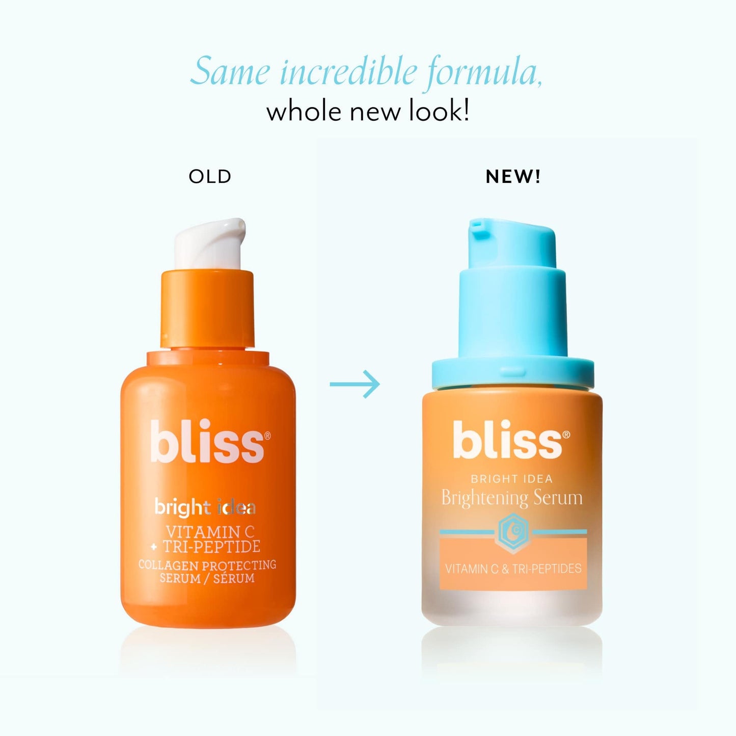 Bliss Bright Idea Vitamin C + Tri-Peptide Serum – 15% Brightening & Barrier Boost, Anti-Aging, Collagen & Elasticity, 1 fl oz