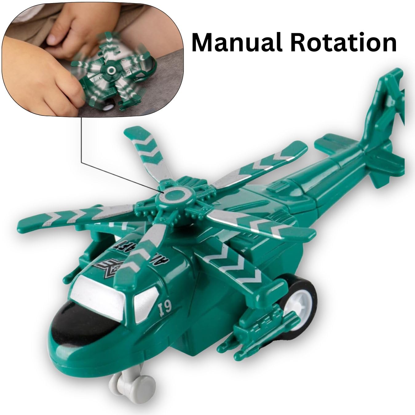 Liberty Imports Pull Back Airplanes Toy Set – 12 Pack of Jets, Bombers, Helicopters & Planes for Kids, Toddlers, Party Favors & Gifts