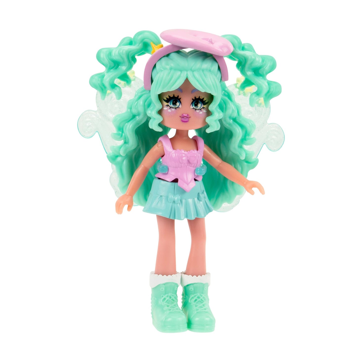 Royale High 3” School Spirit Fashion Pack: Art Light Series 1-1 Doll with 15 Accessories, Wings to Rings, Virtual Code, Kids Ages 5+