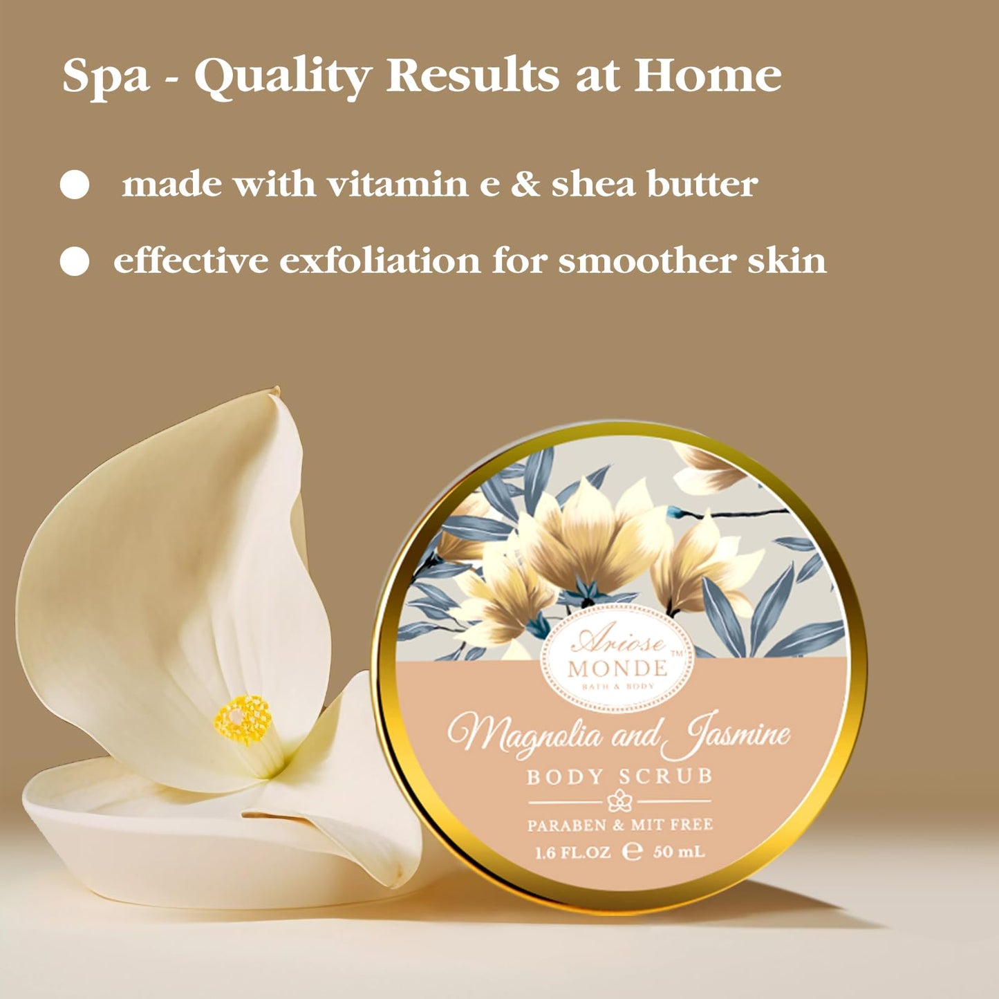 Home Spa Gift Basket for Women – Bath Set with Lotion, Shower Gel, Bubble Bath, Scrub, Bath Salt & Bombs, Magnolia & Jasmine Scent