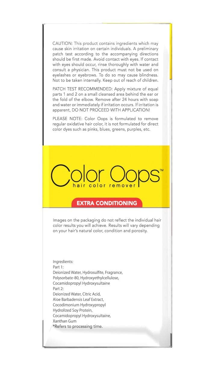 Color Oops Color Remover Extra Conditioning 4oz. (3 Pack)