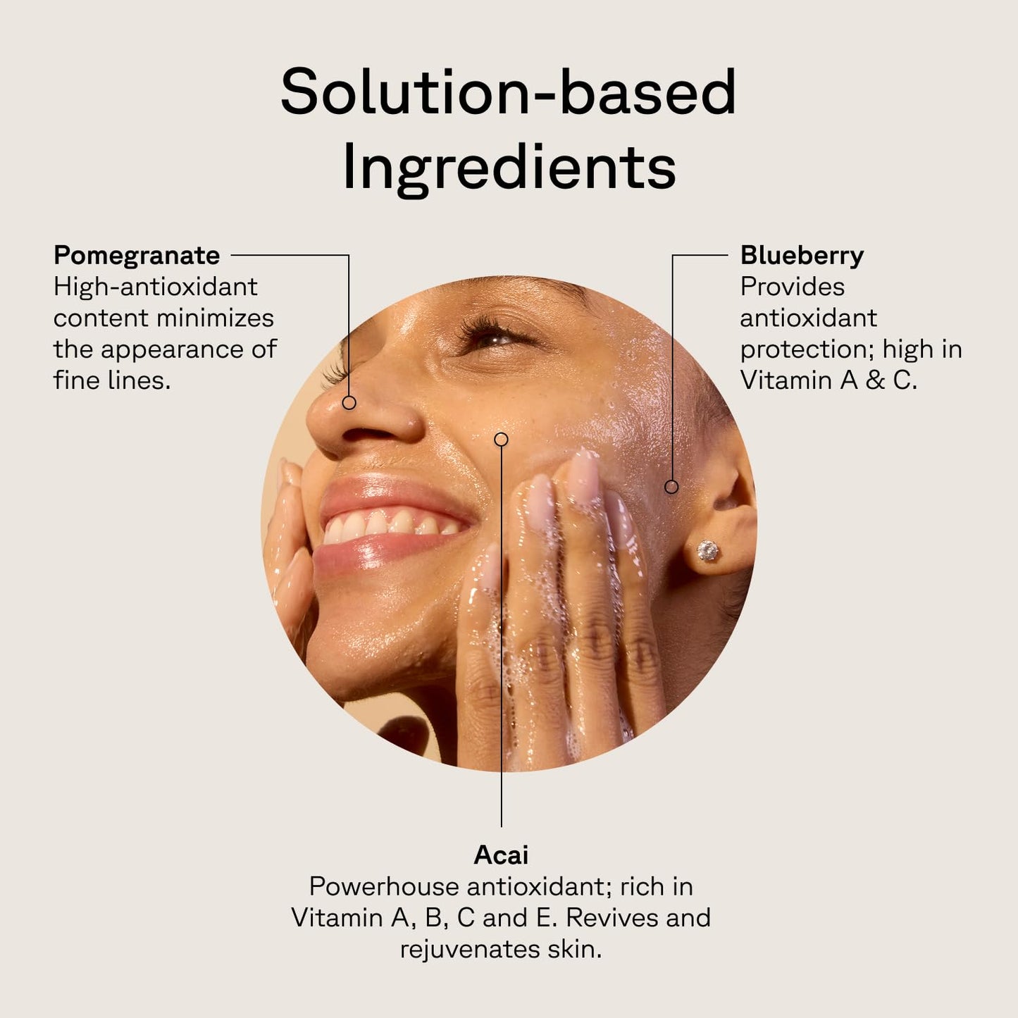 Acure Brightening Facial Scrub & Cleansing Gel 2-Pack – Exfoliating & Gentle Daily Face Wash with Sea Kelp, Pomegranate & Acai, 100% Vegan