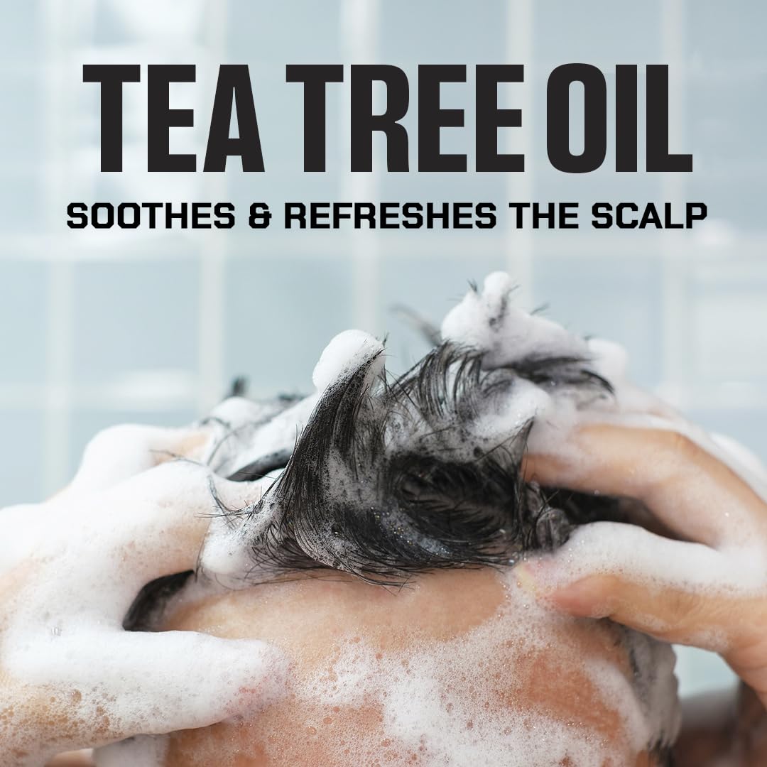 Duke Cannon 2-in-1 Hair Wash for Men - Shampoo & Conditioner with Masculine Scent - Strengthens & Cleanses Hair - Midnight Swim, 14 oz (2 Pack)