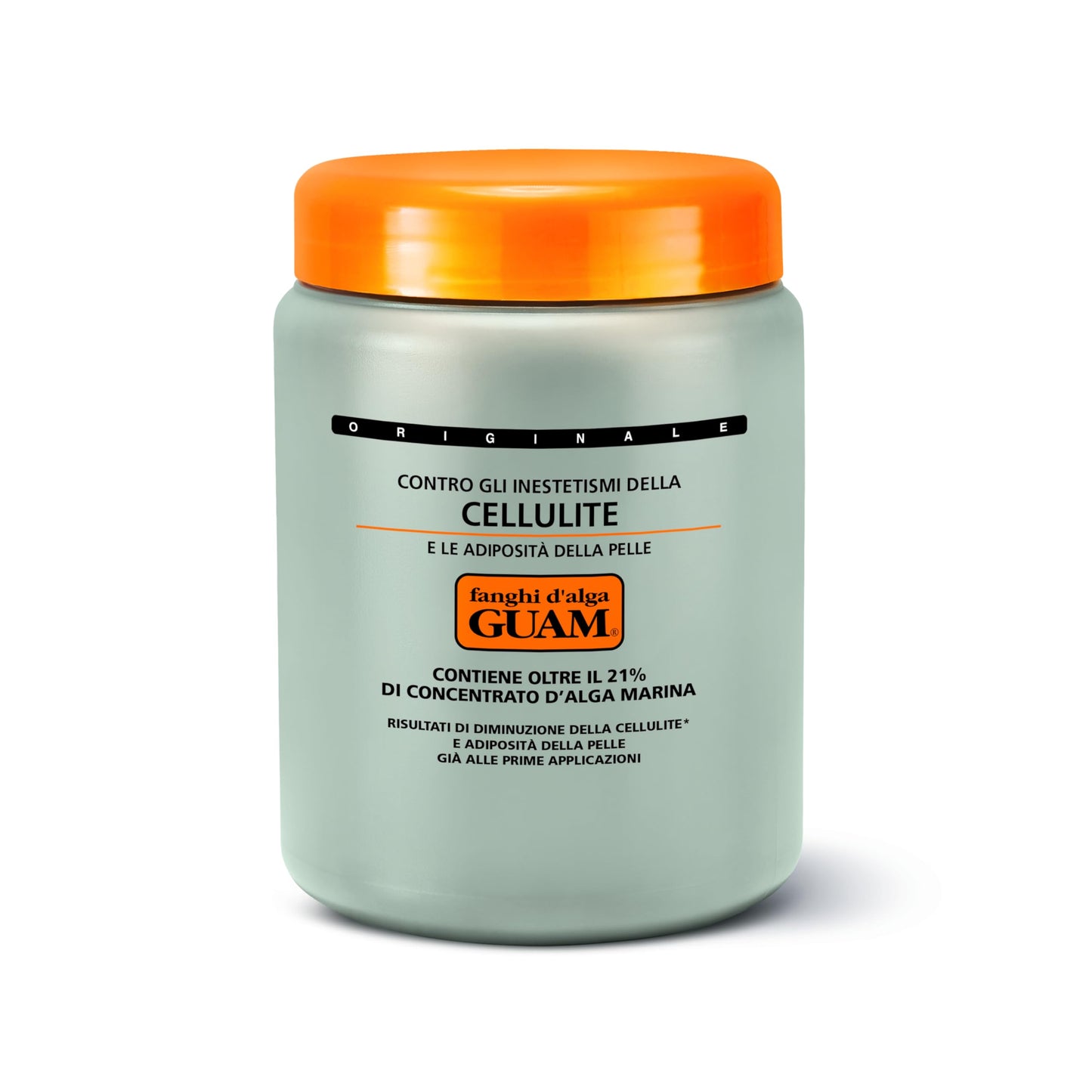 Guam Anti-Cellulite Hot Seaweed Mud Original Formula – Body Sculpting Wrap for Cellulite Removal, Skin Tightening & Inch Reduction, 1000g