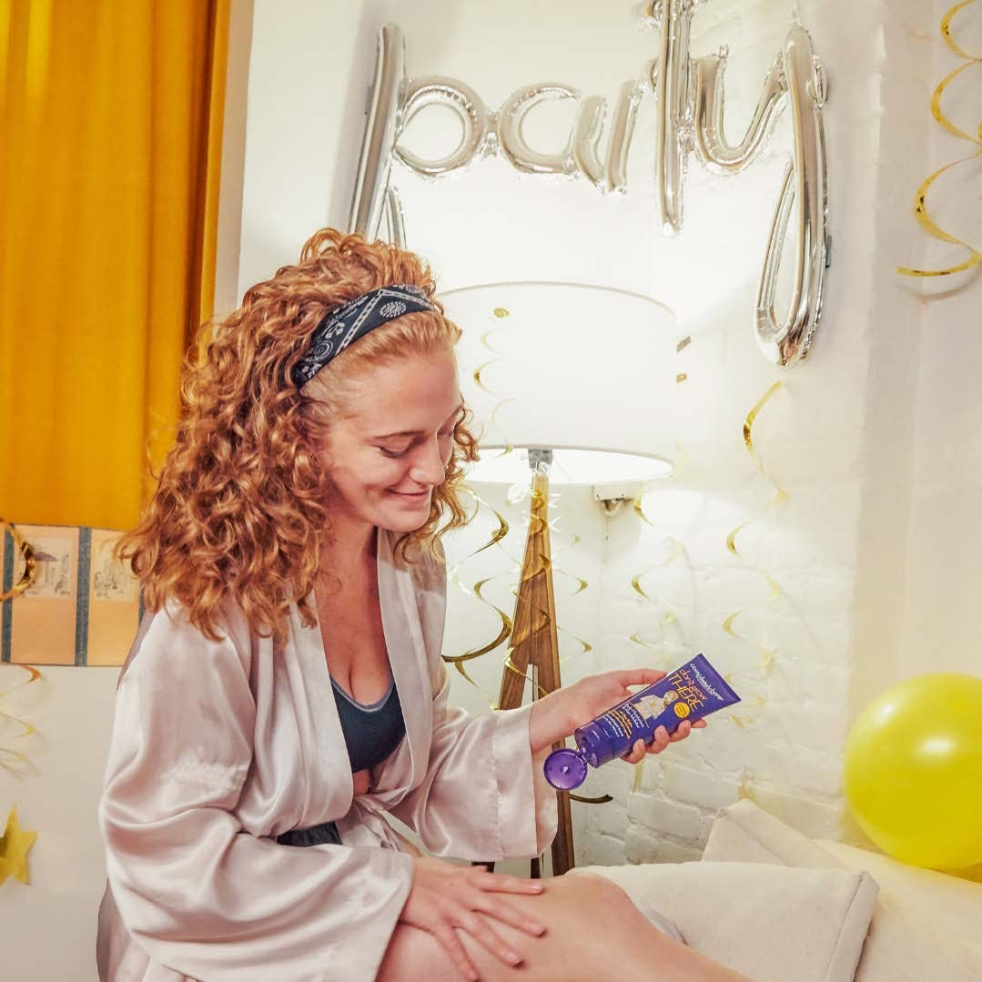 Completely Bare don't grow THERE Body Moisturizer & Hair Inhibitor - Shea Butter & Hair Minimizers 6.7 FL OZ