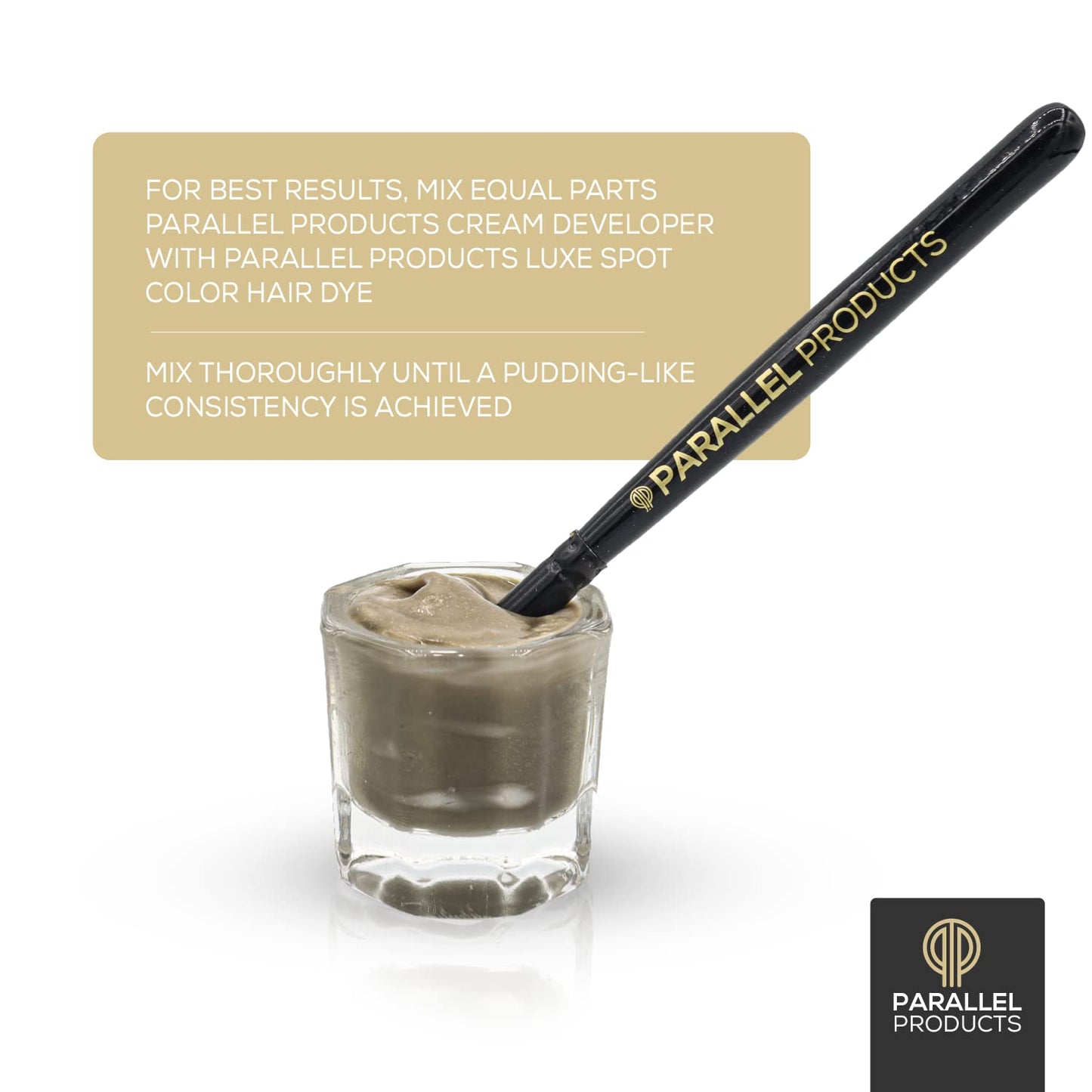 Parallel Products - 3% 10 Volume Tint Developer - 25mL - Oxidant for Coloring - Mix with Luxe Spot Color Cream Dye/Kit