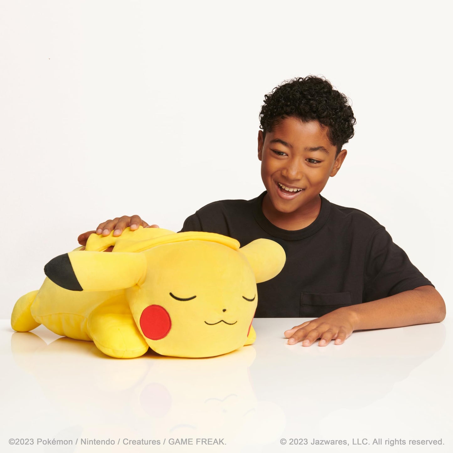 Pokémon Pikachu Sleeping Plush - 18-Inch Premium Plush in Sleeping Pose