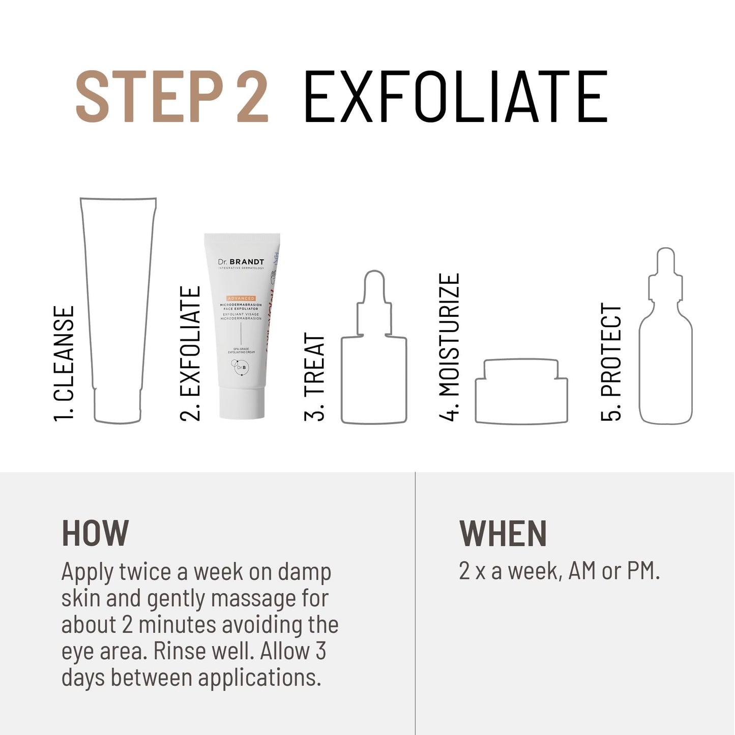 Dr. Brandt Advanced Microdermabrasion Face Exfoliator - Refines Texture, Minimizes the Look of Fine Lines & Enhances Overall Skin Tone - 2 oz