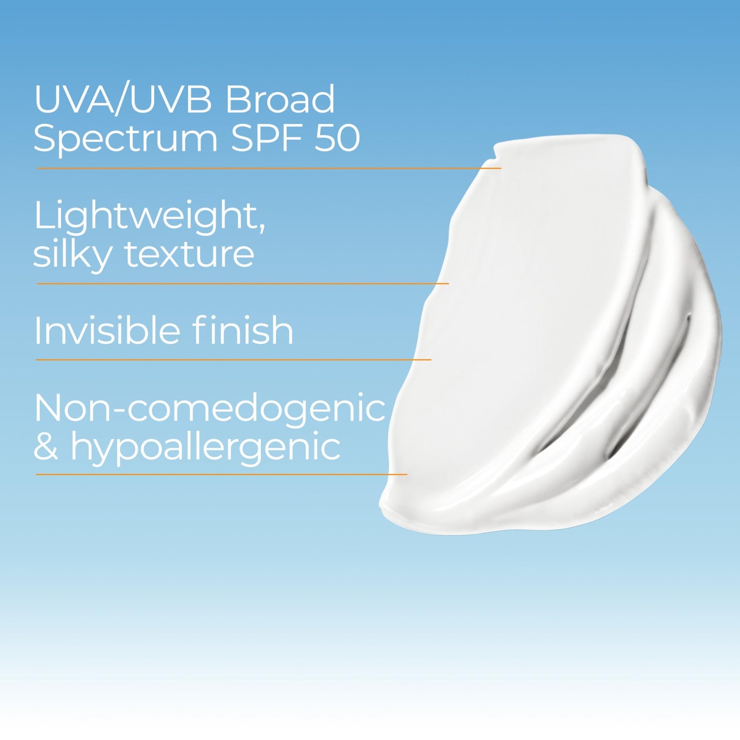 Eucerin Sun Age Defense Face Sunscreen SPF 50 with Hyaluronic Acid, Hypoallergenic, Non-Comedogenic, Fragrance & Oxybenzone Free, 2.5 fl oz