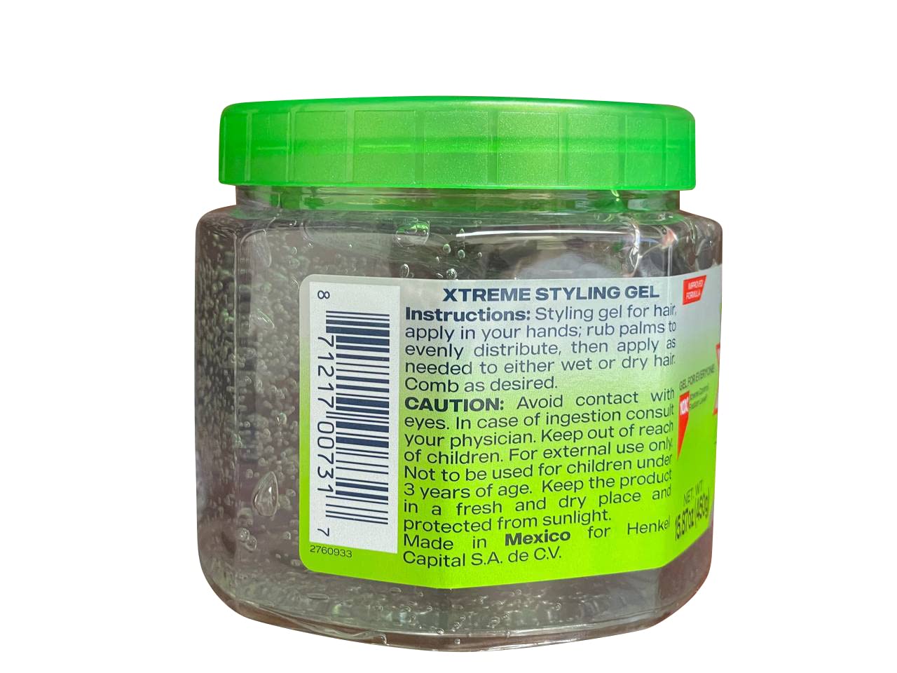 Wetline Xtreme Pro-Expert Styling Gel 15.87 Ounce (450g) (Pack of 1)