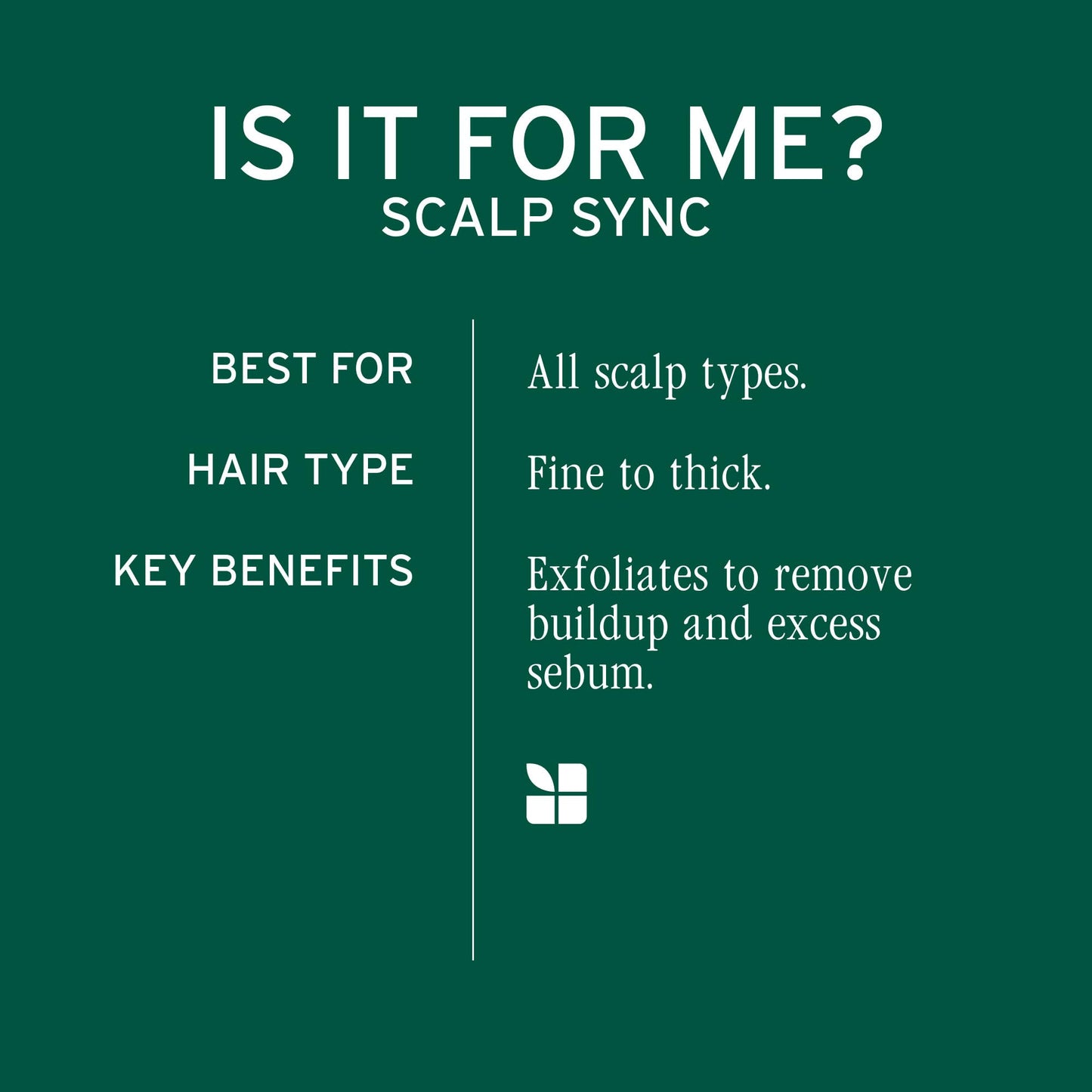 Biolage Scalp Sync Purifying Concentrate - Exfoliating & Clarifying Dry Scalp Treatment, Refreshing & Reinvigorating, Fermented Tea Blend & Glycolic Acid