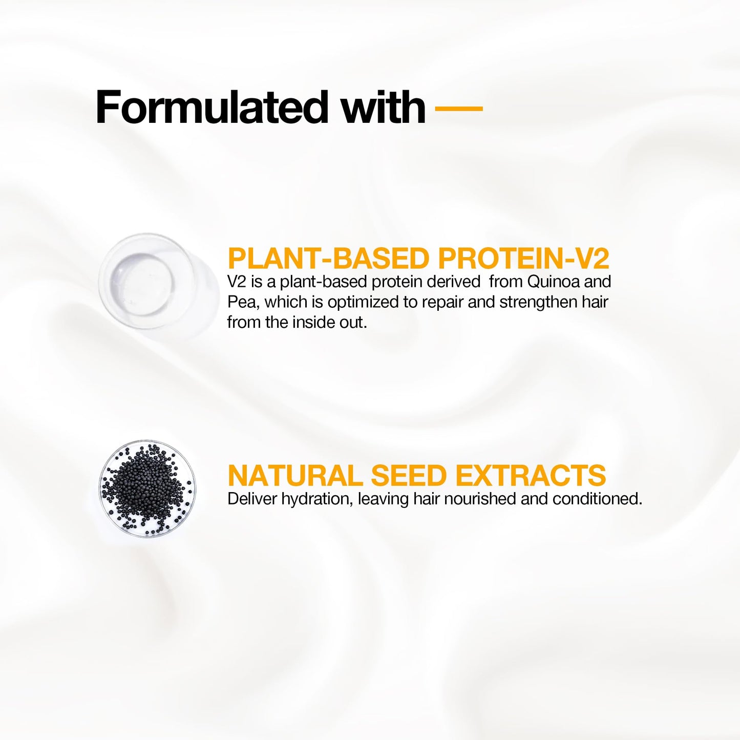 Keratin Hair Treatment 3.4 Oz | Professional Brazilian Complex Blowout Cream | Frizz Control, Smooth, Straighten & Repair Dry, Damaged Hair