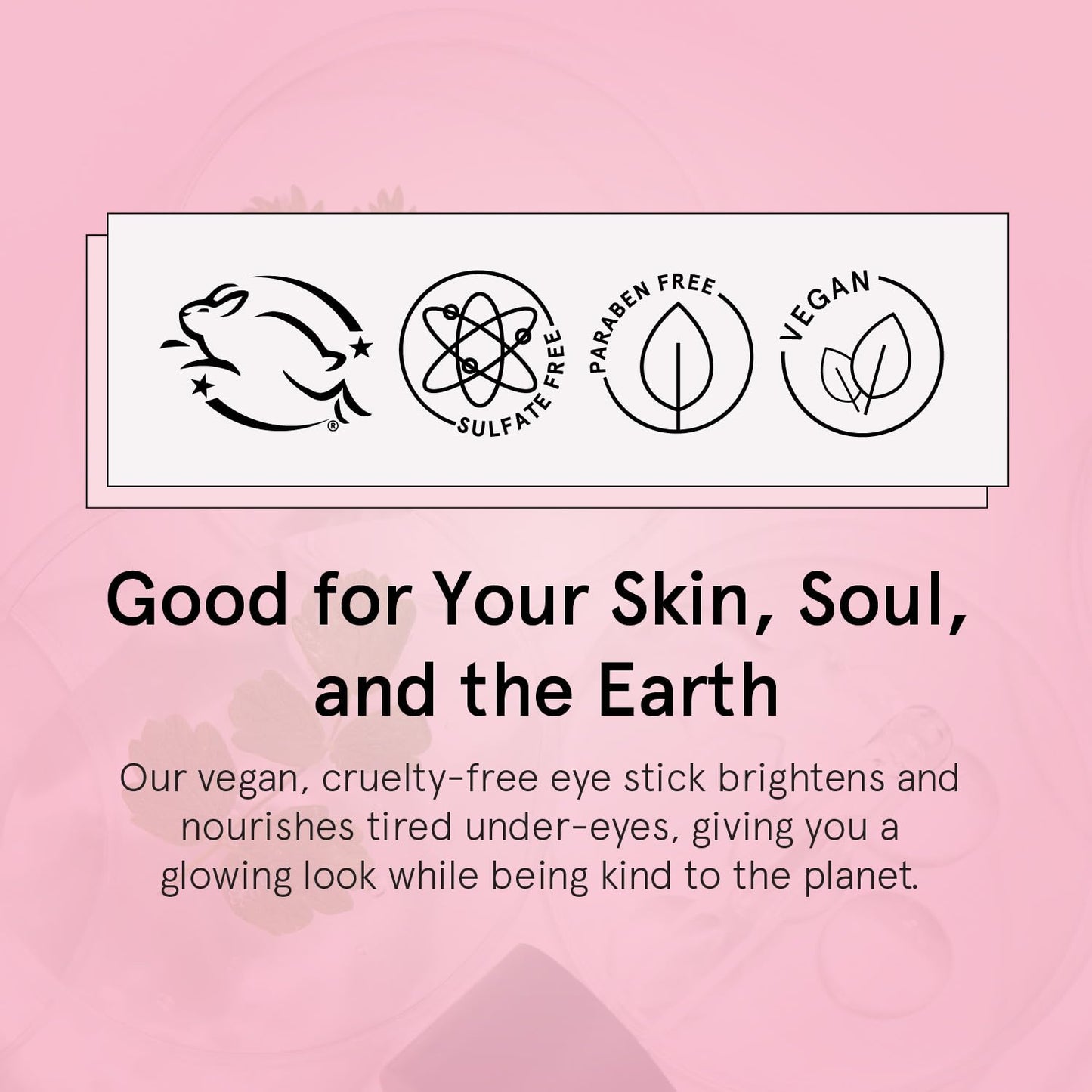 Grace & Stella Under Eye Brightener Balm Stick - Vegan Caffeine Eye Cream for Dark Circles, Puffiness & Wrinkles, Travel Size 0.13oz