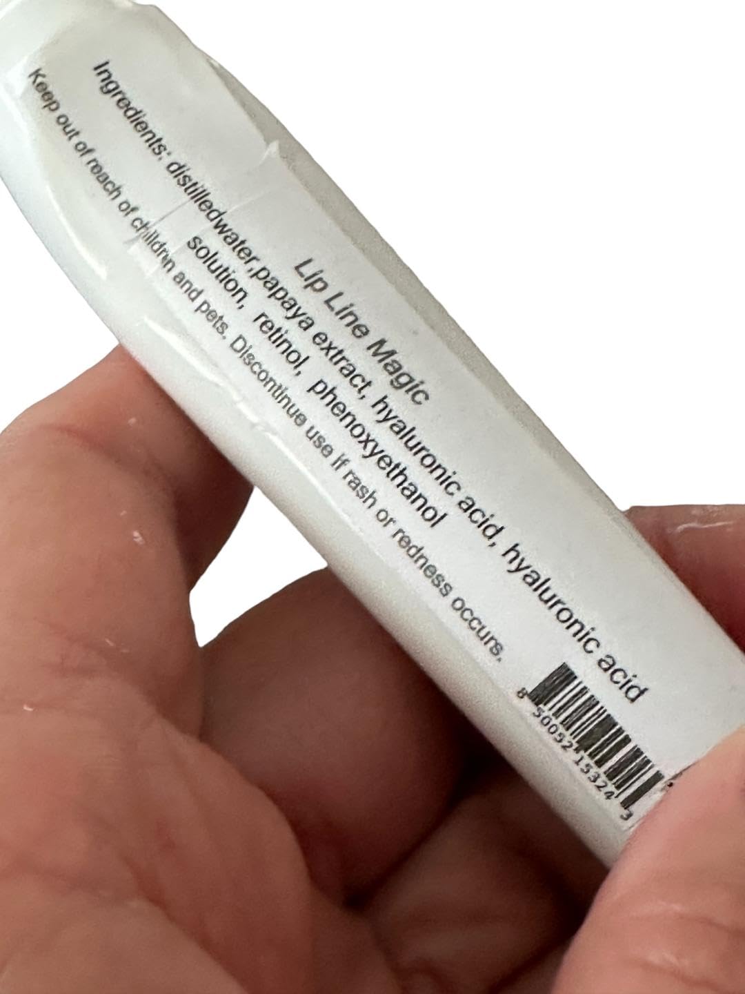 Lip Line Serum For Lines Above the Lips, Max Strength, With Hyaluronic Acid, Papaya Extract and Retinol