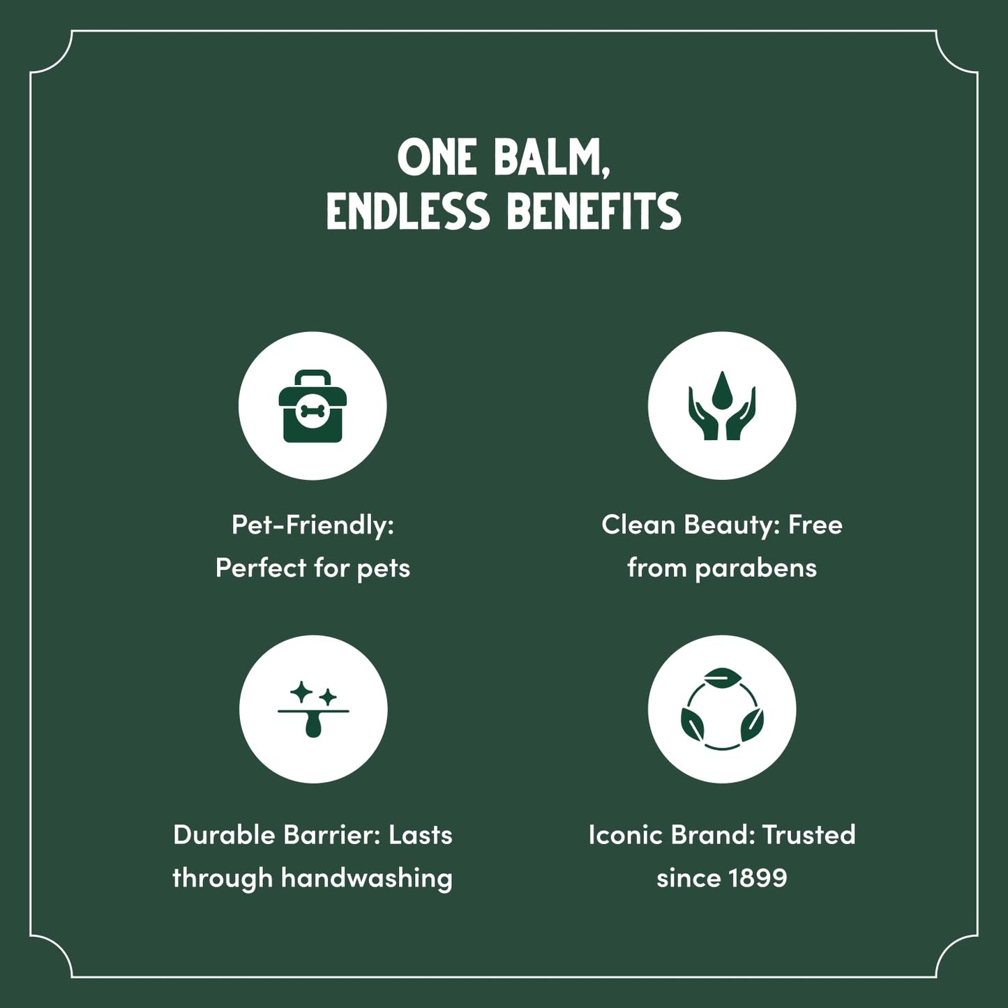 Bag Balm Original Skin Moisturizer Gift Box - 0.33oz, 4 Pack of Lip Balm Tubes