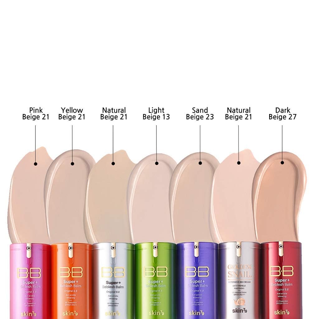 SKIN79 Super Plus Beblesh Balm Pink BB Cream 40g – Long-Lasting K-Beauty Flawless Radiant Base, Blemish Cover, US Exclusive