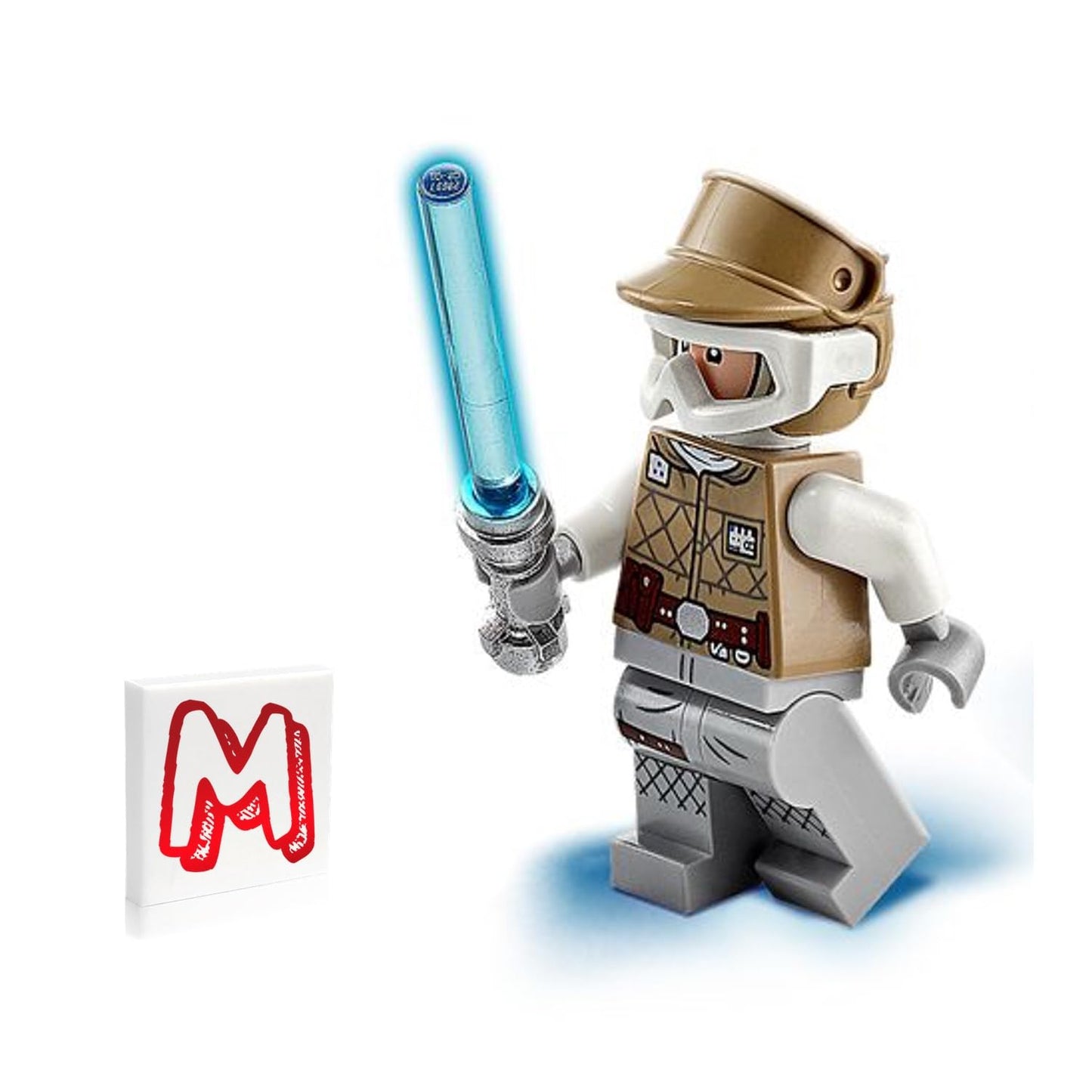 LEGO Star Wars Empire Strikes Back Minifigure - Luke Skywalker Hoth (with Lightsaber) 75298
